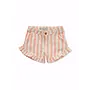 Ruffle short small stripe - Off white