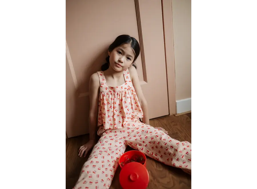 Summer blouse - Cherry AOP