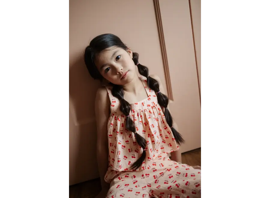 Summer blouse - Cherry AOP