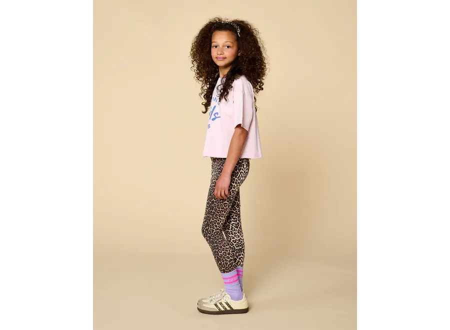 T-shirt strong girls - Pale lilac