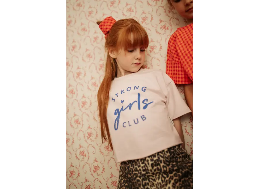 T-shirt strong girls - Pale lilac