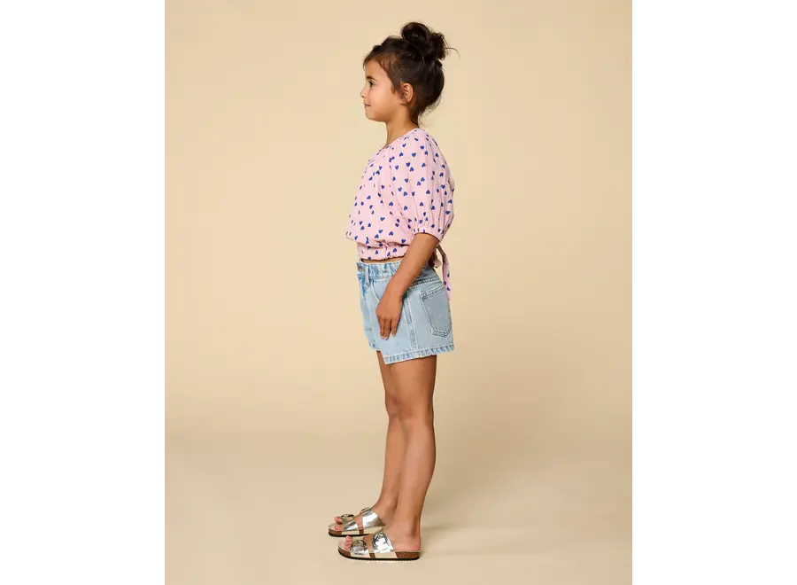 Adele blouse - Candy hearts