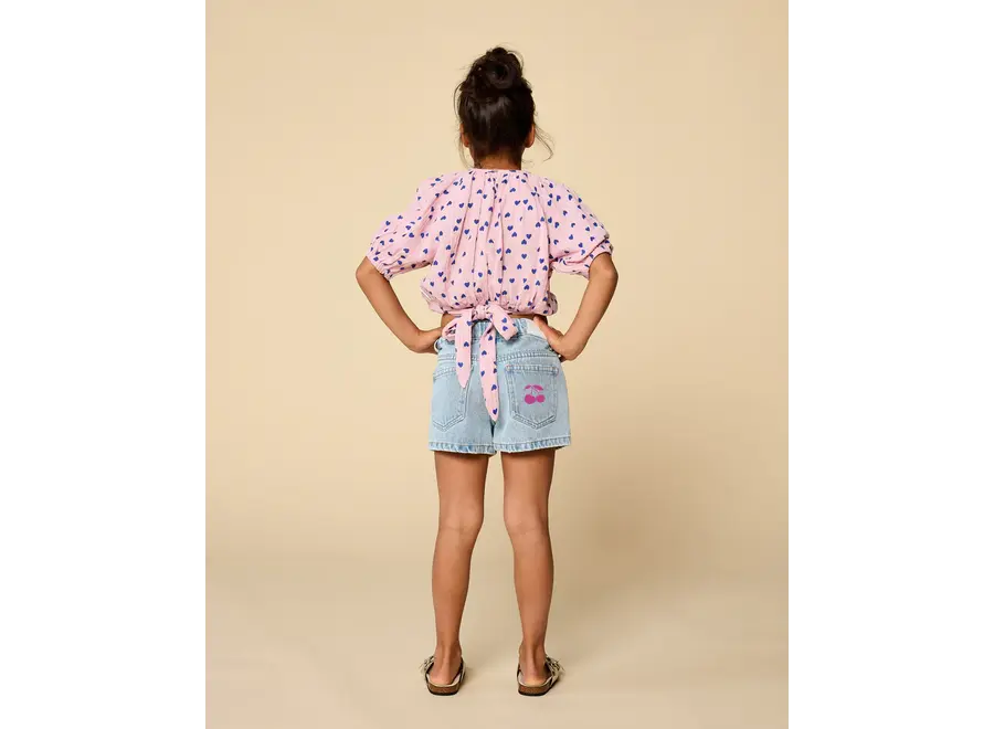 Adele blouse - Candy hearts