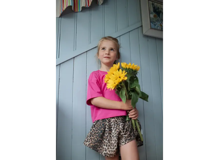 Cherry T-shirt - Rose violet