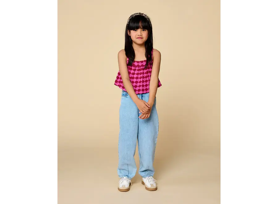 Summer blouse - Berry blush