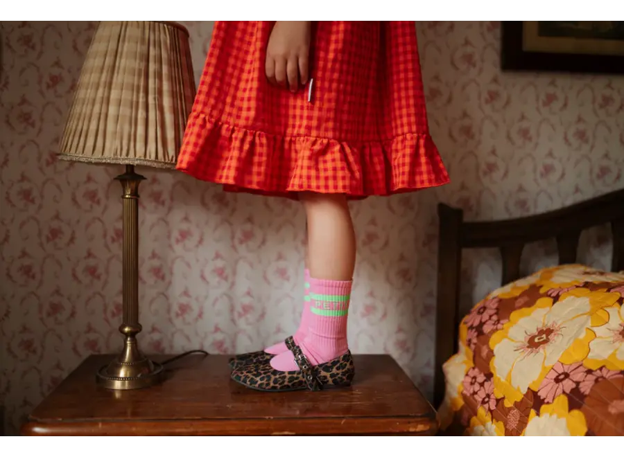 Sport socks - Lemonade/Neon green