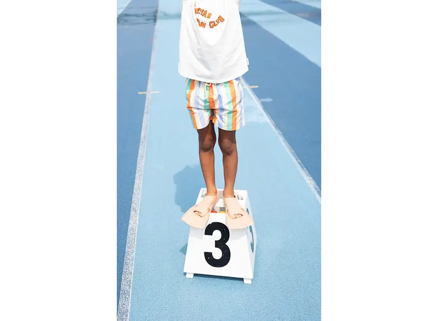 Swim shorts multi stripes - Sand