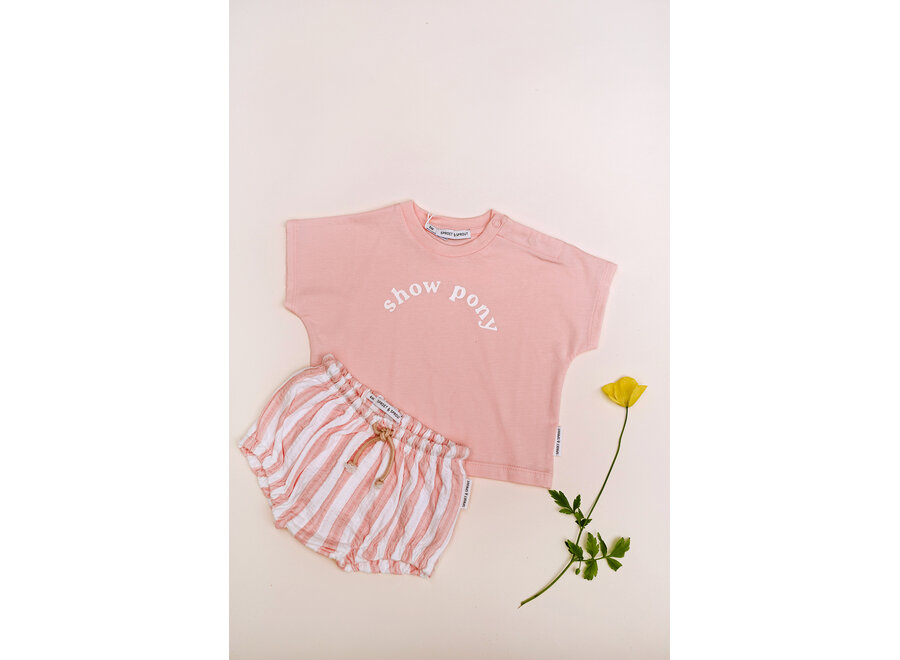 Loose bloomer small stripes - Off white