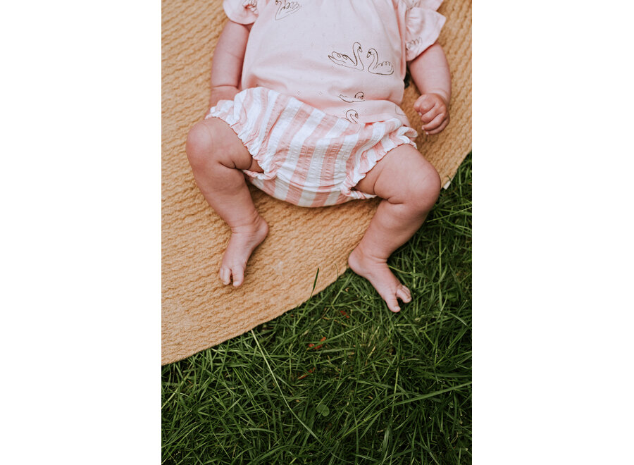 Loose bloomer small stripes - Off white