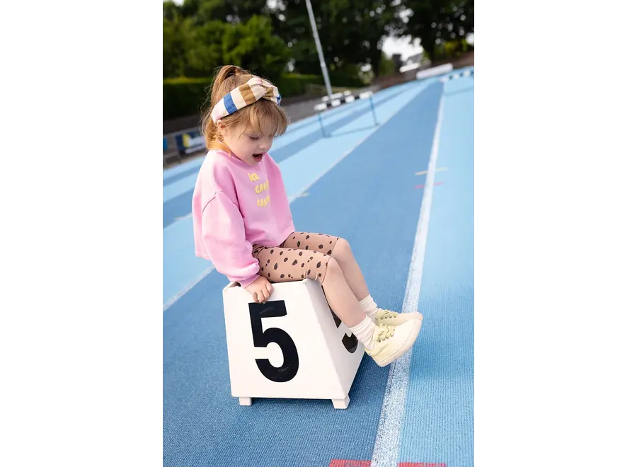 Boxy batman sleeve icecream - Podium pink