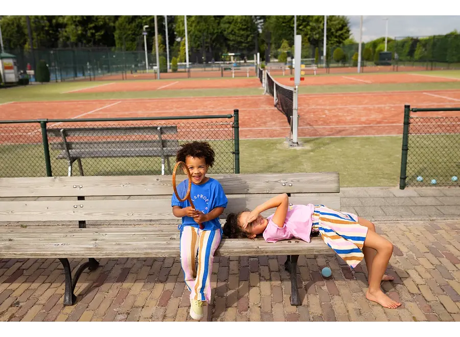 Girls T-shirt Sproet - Sports blue