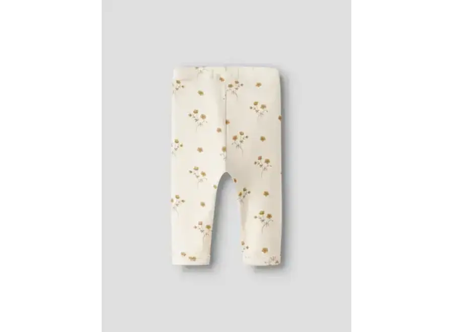 Layo Sin slim legging - Flower yellow print