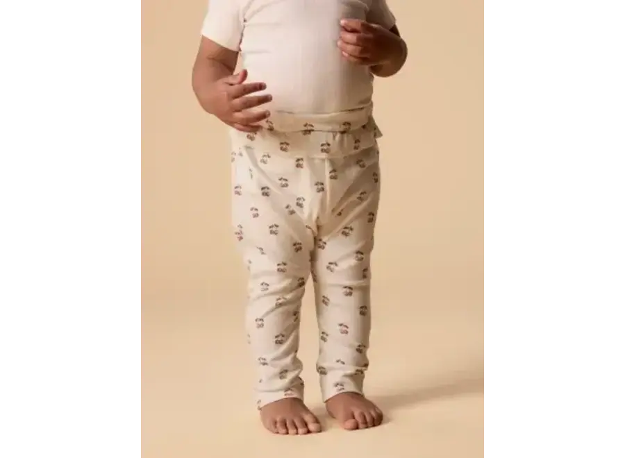 Layo pants - AOP cherry