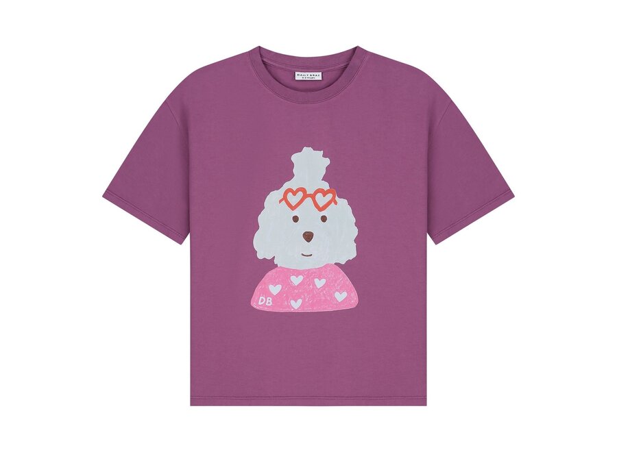 Mary Puppins T-shirt - Plum
