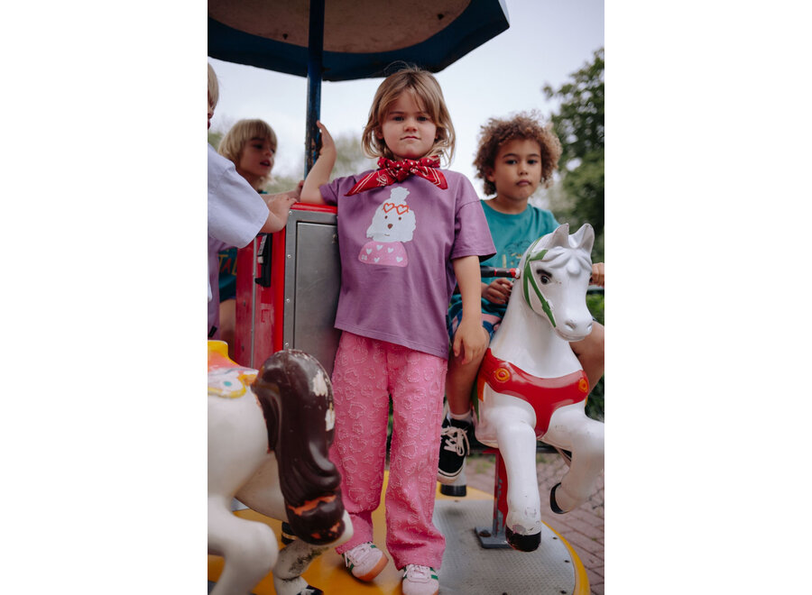 Mary Puppins T-shirt - Plum