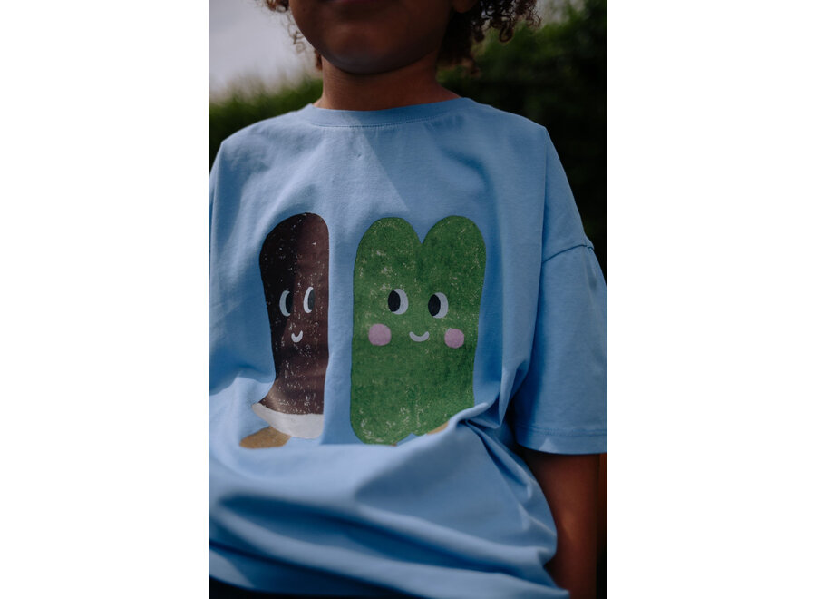 Ice cream club T-shirt - Blue