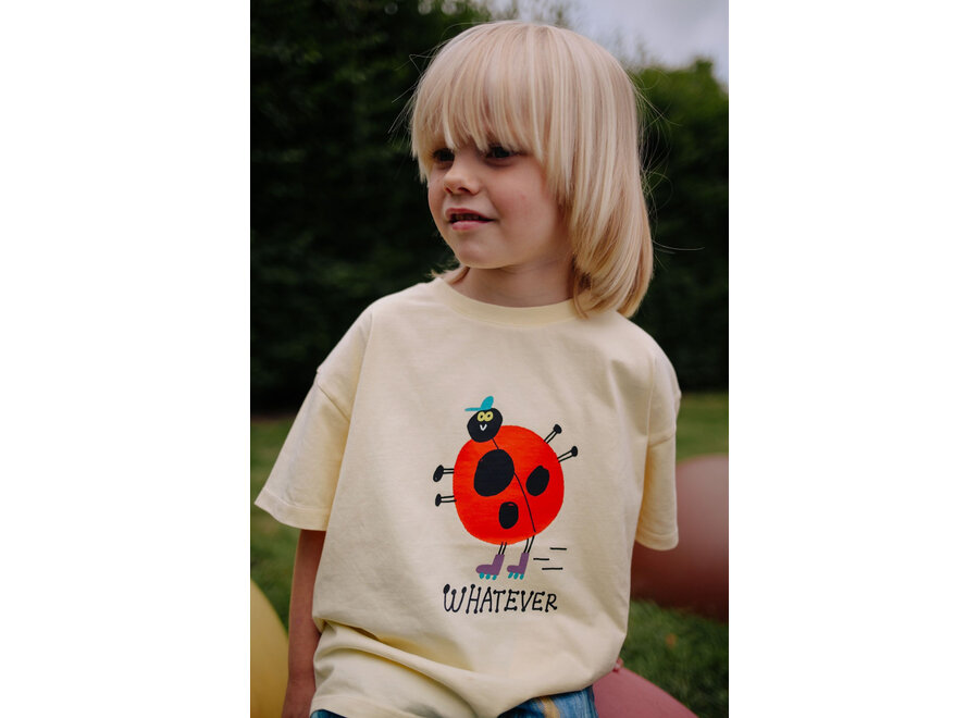 What ever T-shirt - Pale banana