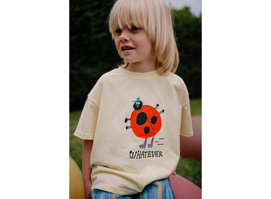 What ever T-shirt - Pale banana