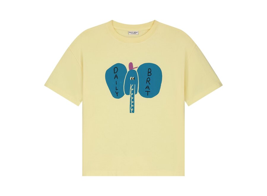 Elefancy T-shirt - Pale banana