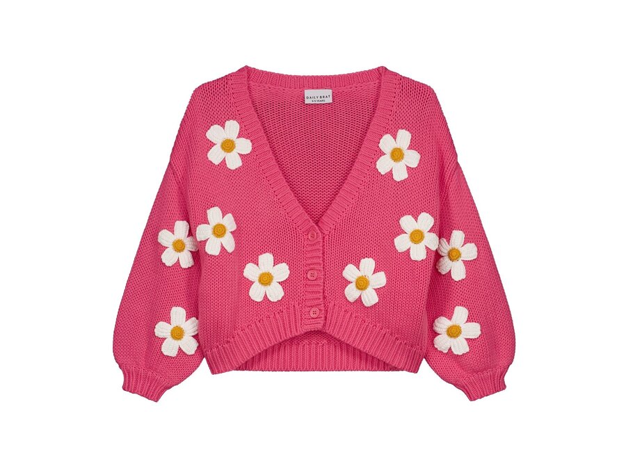 Knitted cardigan - Daisy darling
