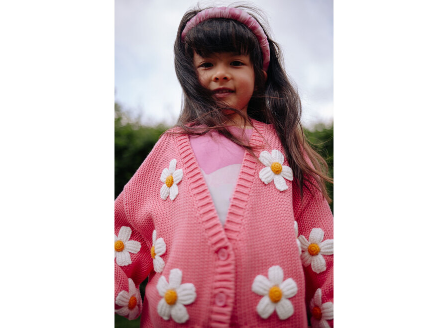 Knitted cardigan - Daisy darling