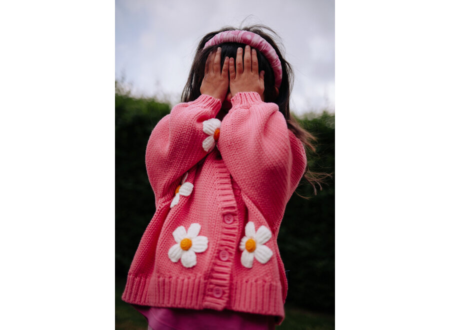 Knitted cardigan - Daisy darling