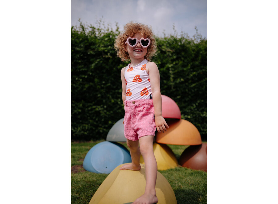 Patty heart swim suit - Pink