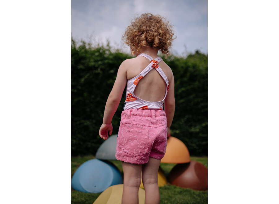 Patty heart swim suit - Pink