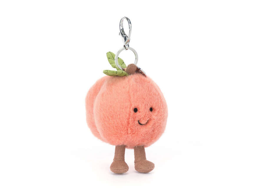 Amuseables peach bag charm