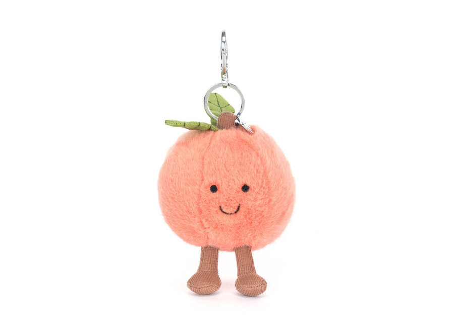 Amuseables peach bag charm
