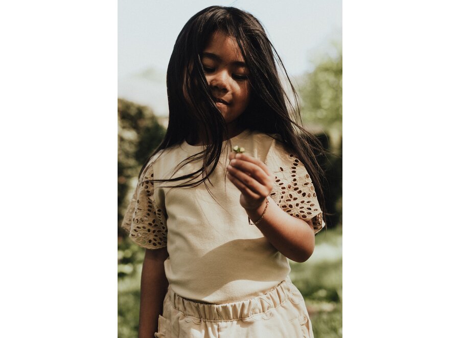 Bless T-shirt - Crème fawn