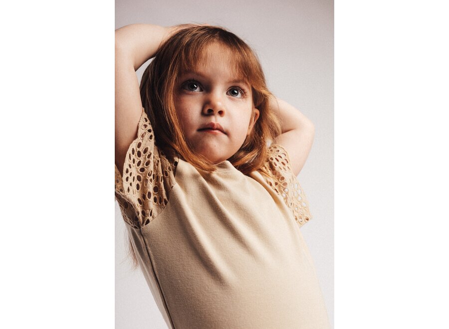 Bless T-shirt - Crème fawn