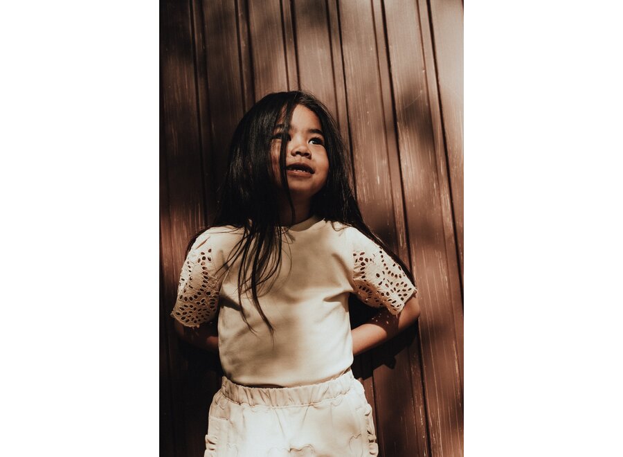Bless T-shirt - Crème fawn