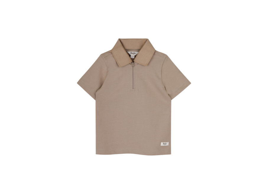 Hervas polo - Taupe café