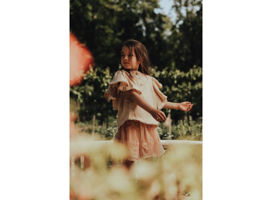 Cedeira rok - Rose café/ hearts