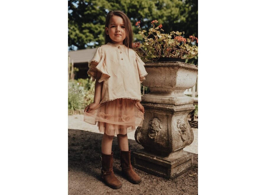 Cedeira rok - Rose café/ hearts