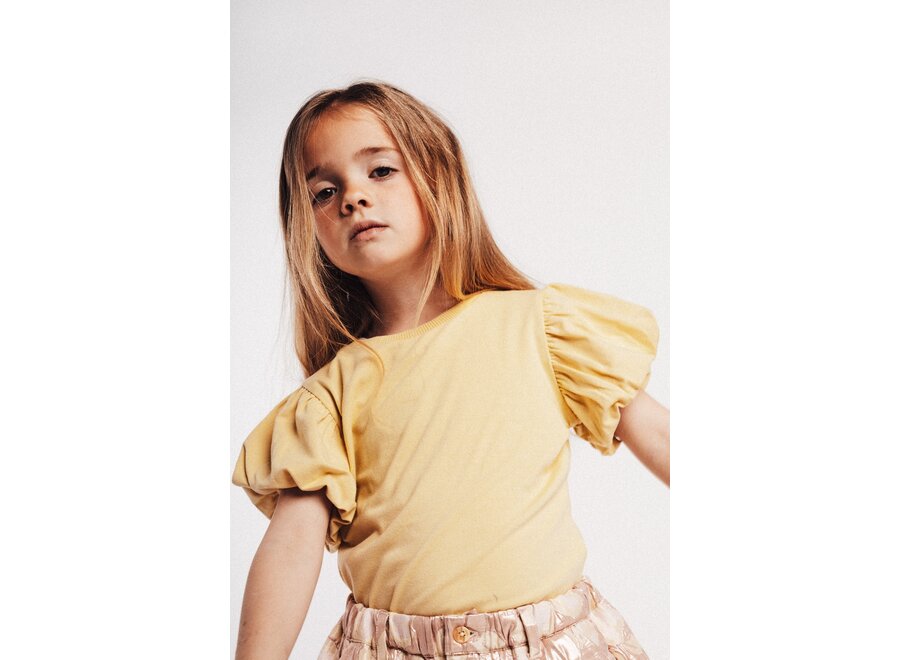 Valencia T-shirt - Yellow fade