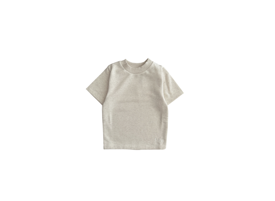 Alfaro T-shirt - Crème melange