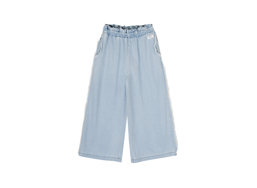 Loja straight pants - Blue denim light