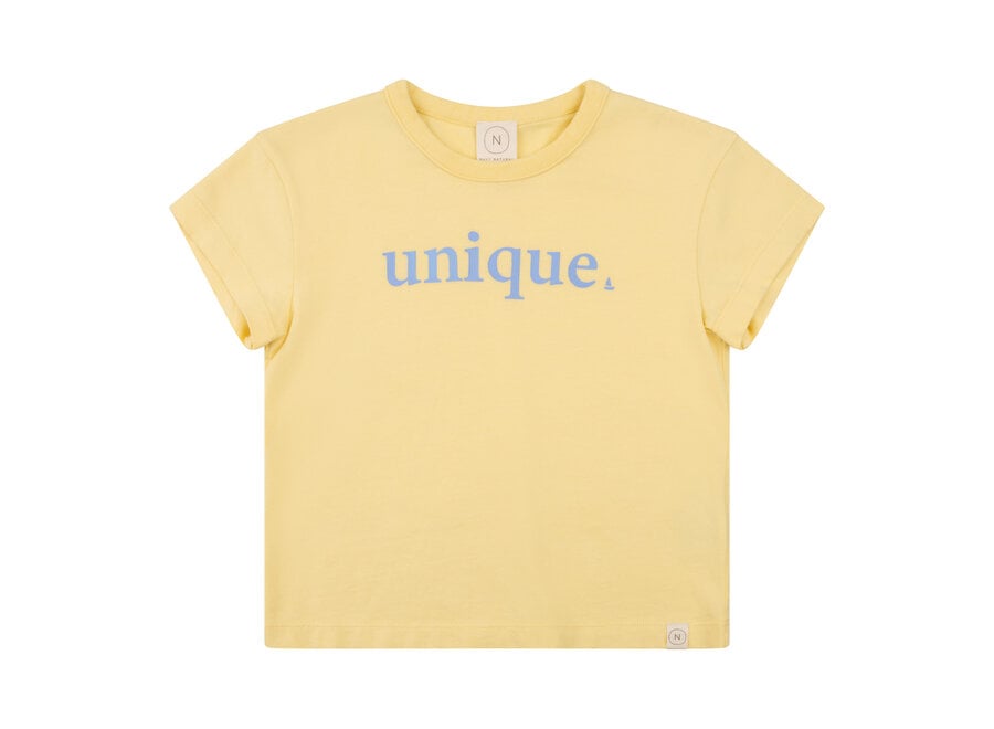 Sem T-shirt Unique - Butteryellow