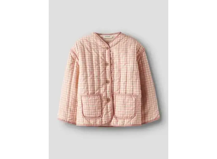 La Rose quilt jacket - Cameo rose/ sun