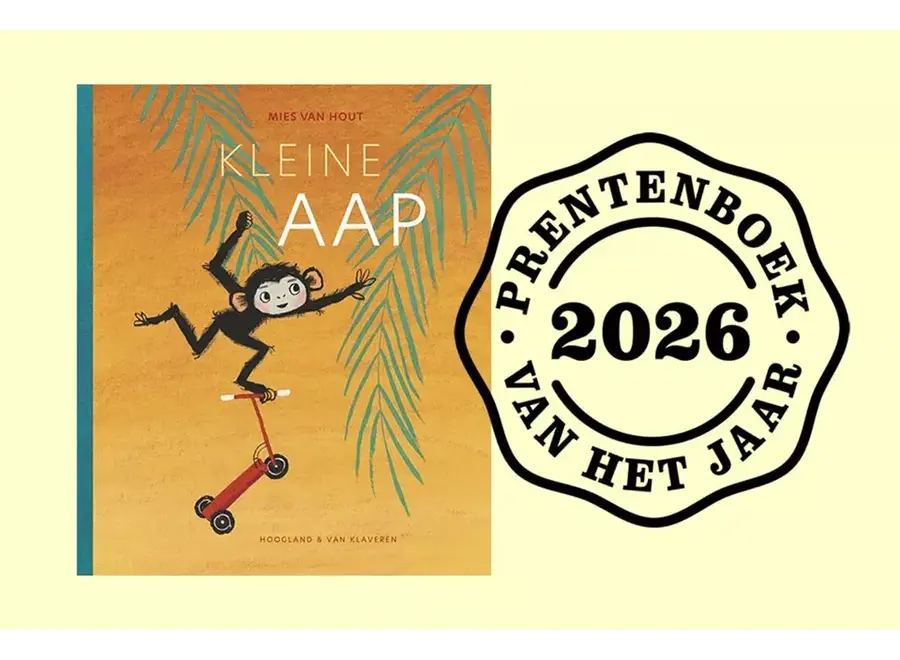 Kleine aap - Prentenboek van het jaar!