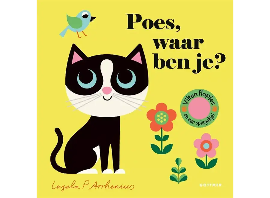 Kartonboekje - Poes waar ben je?