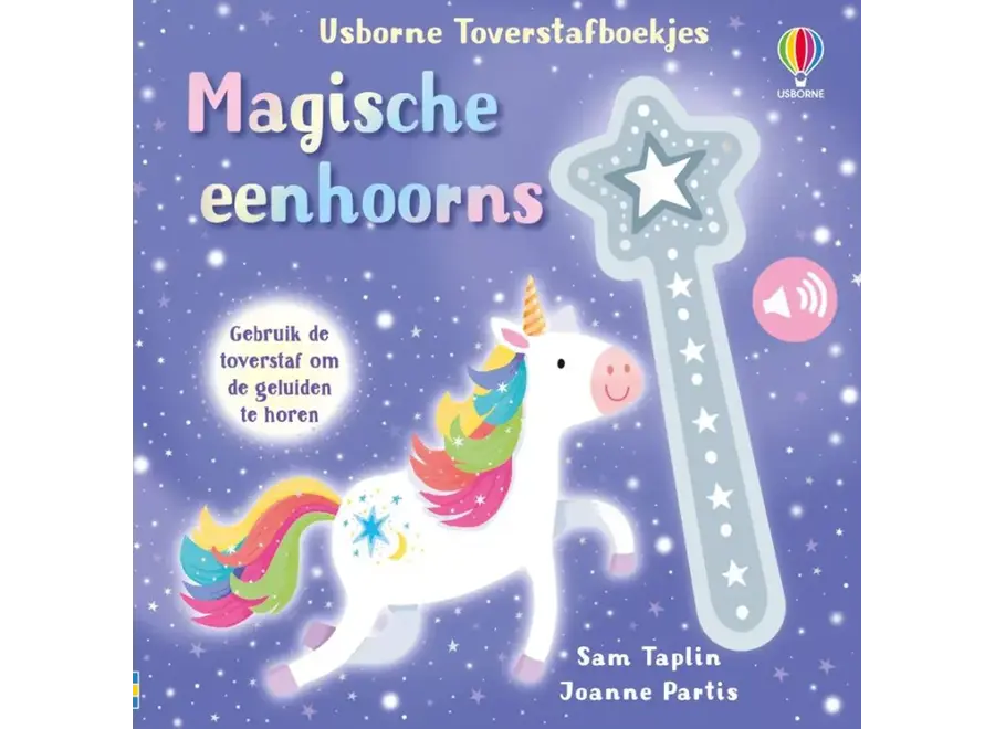 Geluidenboek - Magische eenhoorns (3+)
