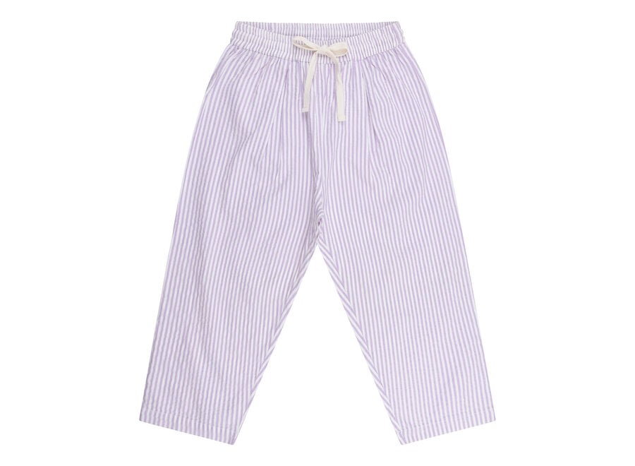 Mex pants - Lila stripe