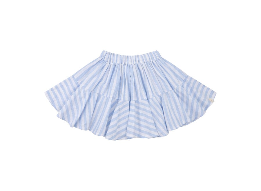 Faith skirt - Blue stripe