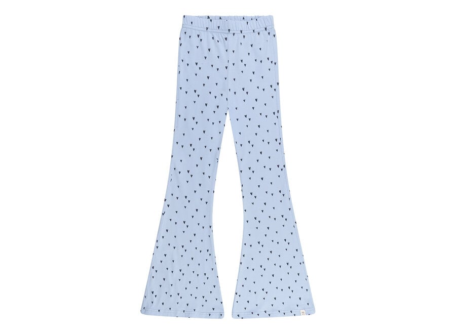 Be flared - Light blue hearts