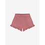 Ruffle shorts broderie - Heather rose