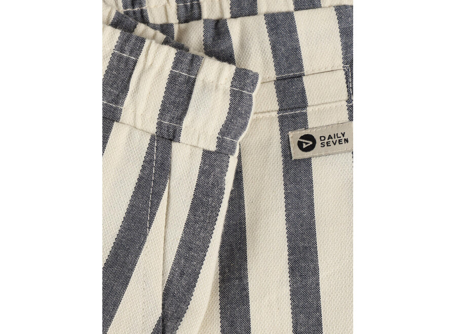 Cotton stripe shorts - Thunderstorm