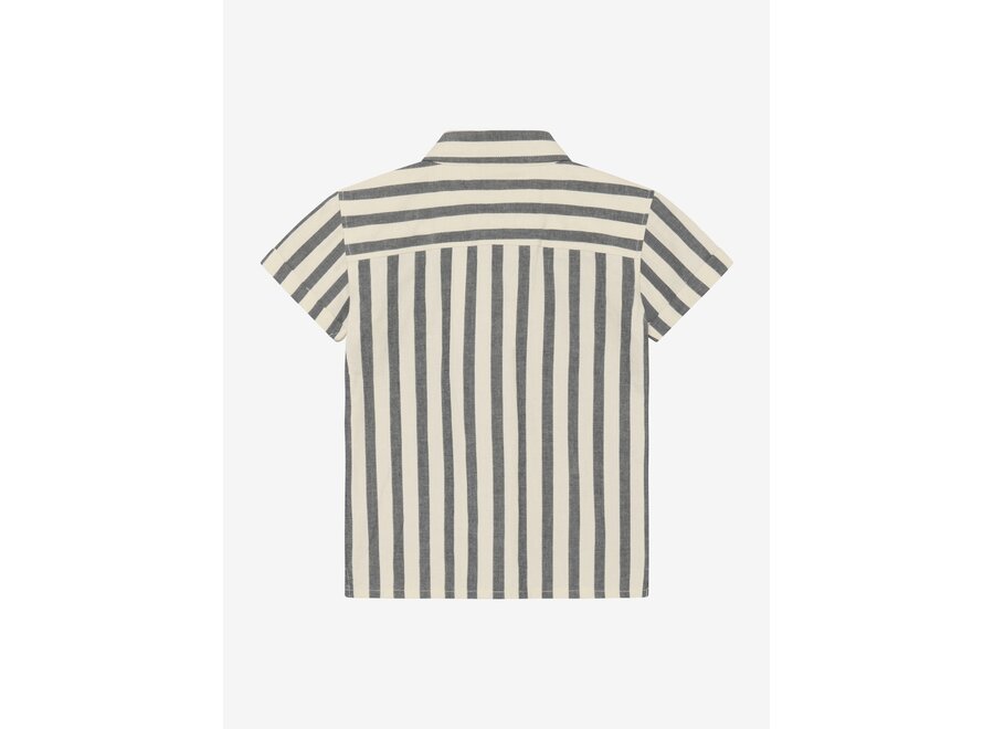 Shirt stripe cotton - Thunderstorm